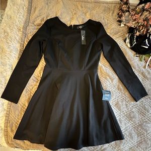 Lulu’s Black Baby doll Mini dress